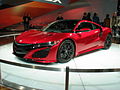 Honda/Acura NSX, a novel M4 car using a petrol-electric drive for the front wheels