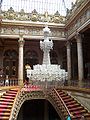 Chandelier in the Dolmabahçe Palace in Istanbul