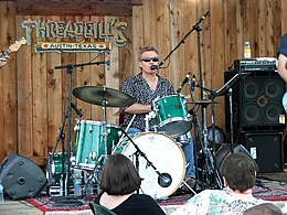 Bramhall performing at Threadgill's in Austin, Texas