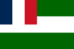 Flag of the Syrian Federation (1922–1925) and the State of Syria (1925–1930)