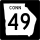 State Route 49 Connector marker