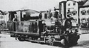 Steam locomotive G 3/4 "Hochalp" of the Appenzell Railway built in 1887