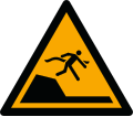 W050: Warnung vor unvermittelter Tiefenänderung in Schwimm- oder Freizeitbecken