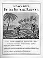 Howard's Patent Portable Railway