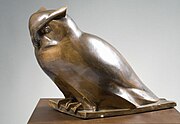 Owl (1933), by Jaan Koort (1883–1935)