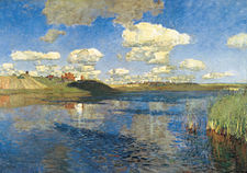 Isaac Levitan, Lake. Russia 1900