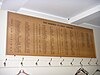 The England centuries honours board