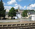 Manternach, seen from the railway station
