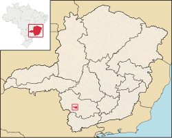Location of Alterosa in Minas Gerais
