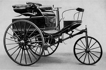 Die Serienversion des Motorwagens von 1888
