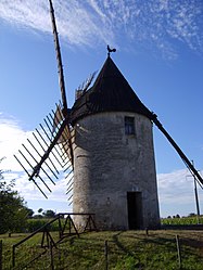 The windmill in Vensac