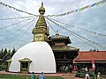 Der Nepal-Himalaya-Pavillon, wieder aufgebaut in Wiesent