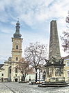 Piața Muzeului mit Franziskaner-Kirche