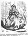 Old Mrs Jamborough. Punch, 14 June 1862, satirising the fashion for crinolines popular at the time