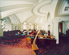 Alter Sitzungssaal des Supreme Courts
