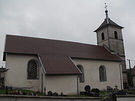 The church in Provenchère