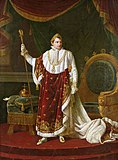 Portrait of Napoleon in Coronation Robes (1811)
