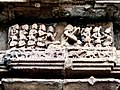 Royal court scene of Chodaganga at Buddhanath Temple, Garedi Panchana