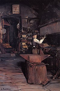 Blacksmith, 1889
