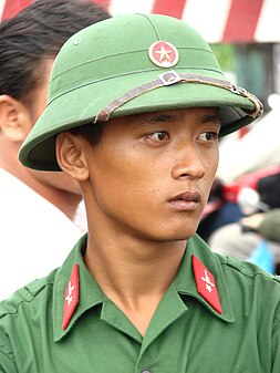 Soldat der Vietnamesischen Volksarmee, 2009