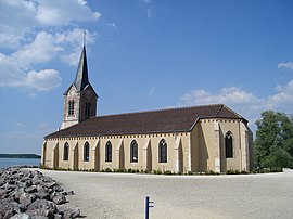 The church in Champaubert