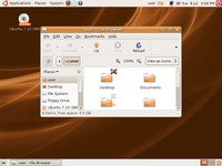 Ubuntu 7.10 (Gusty Gibbon)