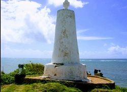 Vasco da Gama Pillar and Indian Ocean