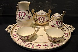 Zakopane style tableware set, before 1918