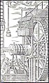 Image 17A water-powered mine hoist used for raising ore, c. 1556 (from Engineering)