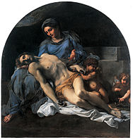 Pietà, c. 1600, Annibale Carracci, National Museum of Capodimonte