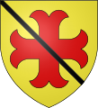 Coat of arms of Wiry lord of Berbourg.