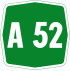 Autostrada A52 shield}}