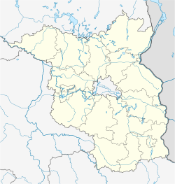 Luckau is located in Brandenburg