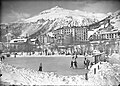 Eisläufer im Februar 1912