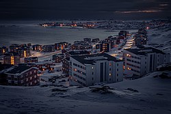 Skyline von Nuuk