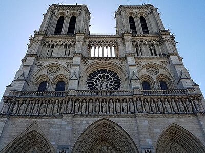 Façade of Notre-Dame