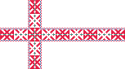 Flagge der historischen Gegend Setomaa in Estland[45]