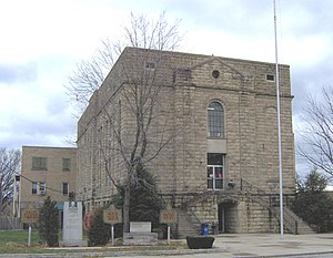 Greenup County courthouse in Greenup