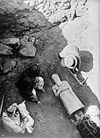 Ishtup-Ilum excavation in Mari, Syria in 1936, under André Parrot