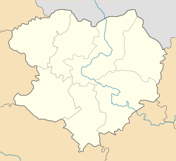 Tsyrkuny is located in Kharkiv Oblast