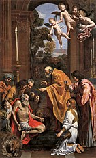 Last Communion of St. Jerome, 1614, Pinacoteca Vaticana