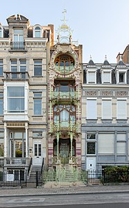 Saint-Cyr House in Brussels by Gustave Strauven (1901–1903)