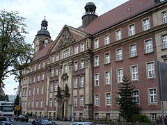 Münster, Oberfinanzdirektion am Hohenzollernring (1914)