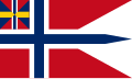Naval Ensign 1844–1905 (during Union with Sweden)