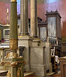 The choir organ