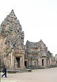 Phanom Rung temple's prang and its mandapa, Thailand