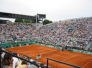The Stade de Roland Garros is the home of the annual French Open tennis tournament.