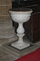 St Leonard and James': marble font installed in 1753