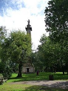 Rowland Hill Monument on Hawkstone Hill
