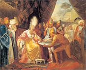 Scythians meeting with Darius, 1785